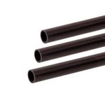 EXEL Cfk-Rohr (Kohlefaserrohr/Carbonrohr) 8 mm x 6 mm 100 cm schwarz 
