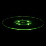 Sonnenfänger LED &quot;Solardisc&quot; Scheibe Magic 25 cm grün inkl. 1.50 m 