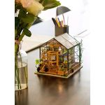 Robotime - DIY Miniaturhaus - Cathy's Flower House (DIY House - 19.5 x 